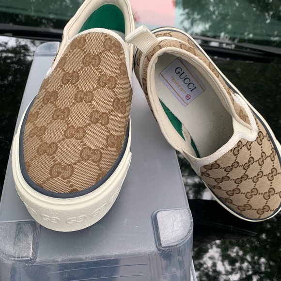 GUCCI Women’s Tennis 1977 Slip-On Sneakers - Picture 4 of 6